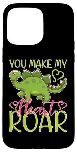 You Make My Heart Roar Dinosaurier Hülle für iPhone 15 Pro Max You Make My Heart Roar Dinosaurier Hülle für iPhone 15 Pro Max von Cute Dinosaur Family Outfits For Kids