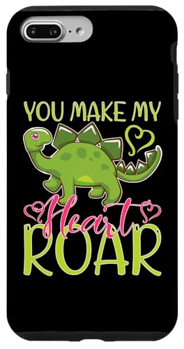You Make My Heart Roar Dinosaurier Hülle für iPhone 7 Plus/8 Plus You Make My Heart Roar Dinosaurier Hülle für iPhone 7 Plus/8 Plus von Cute Dinosaur Family Outfits For Kids