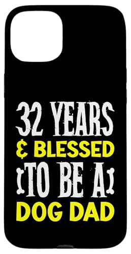 32 Jahre und Dog Dad! 32 Jahre alt, Geburtstag Hülle für iPhone 15 Plus 32 Jahre und Dog Dad! 32 Jahre alt, Geburtstag Hülle für iPhone 15 Plus von Cute Dog Dad Birthday Design