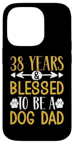 38 Jahre und Dog Dad! 38 Jahre alt, Geburtstag Hülle für iPhone 14 Pro 38 Jahre und Dog Dad! 38 Jahre alt, Geburtstag Hülle für iPhone 14 Pro von Cute Dog Dad Birthday Design