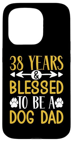 38 Jahre und Dog Dad! 38 Jahre alt, Geburtstag Hülle für iPhone 15 Pro 38 Jahre und Dog Dad! 38 Jahre alt, Geburtstag Hülle für iPhone 15 Pro von Cute Dog Dad Birthday Design