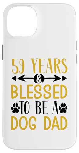 59 Jahre und Dog Dad! 59 Jahre alt, Geburtstag Hülle für iPhone 14 Plus 59 Jahre und Dog Dad! 59 Jahre alt, Geburtstag Hülle für iPhone 14 Plus von Cute Dog Dad Birthday Design