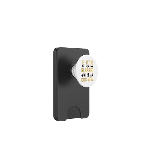 13 Jahre und Hundemama! 13 Jahre alt, Geburtstag PopSockets PopWallet für MagSafe 13 Jahre und Hundemama! 13 Jahre alt, Geburtstag PopSockets PopWallet für MagSafe von Cute Dog Mom Birthday Design