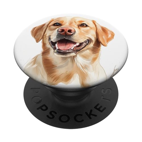Labrador Retriever Hund Labrador Hund PopSockets Klebender PopGrip Labrador Retriever Hund Labrador Hund PopSockets Klebender PopGrip von Cute Dog Owner Designs for Dog Lovers