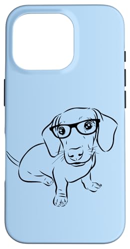 Cute Funny Hipster Nerd Illustration Art Dachshund Lover Hülle für iPhone 16 Pro Cute Funny Hipster Nerd Illustration Art Dachshund Lover Hülle für iPhone 16 Pro von Cute Doxie Weiner Dog Gifts Shirts & Hoodies