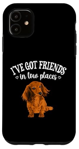 Funny Friends In Low Places Long Haired Dachshund Lover Hülle für iPhone 11 Funny Friends In Low Places Long Haired Dachshund Lover Hülle für iPhone 11 von Cute Doxie Weiner Dog Gifts Shirts & Hoodies