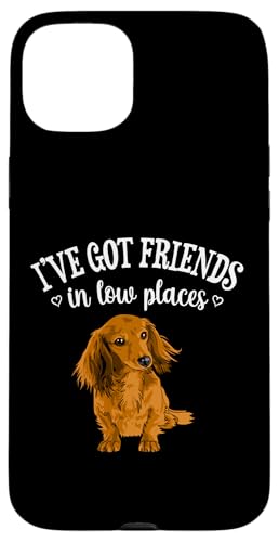 Funny Friends In Low Places Long Haired Dachshund Lover Hülle für iPhone 15 Plus Funny Friends In Low Places Long Haired Dachshund Lover Hülle für iPhone 15 Plus von Cute Doxie Weiner Dog Gifts Shirts & Hoodies