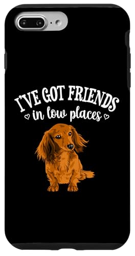Funny Friends In Low Places Long Haired Dachshund Lover Hülle für iPhone 7 Plus/8 Plus Funny Friends In Low Places Long Haired Dachshund Lover Hülle für iPhone 7 Plus/8 Plus von Cute Doxie Weiner Dog Gifts Shirts & Hoodies