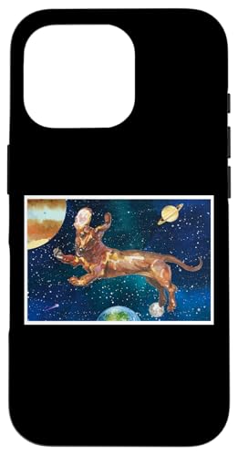 Funny Mens Womens Kids Space Astronaut Dachshund Lover Hülle für iPhone 16 Pro Funny Mens Womens Kids Space Astronaut Dachshund Lover Hülle für iPhone 16 Pro von Cute Doxie Weiner Dog Gifts Shirts & Hoodies