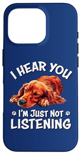 Funny Nap Hear You Not Listening Long Haired Dachshund Lover Hülle für iPhone 16 Pro Funny Nap Hear You Not Listening Long Haired Dachshund Lover Hülle für iPhone 16 Pro von Cute Doxie Weiner Dog Gifts Shirts & Hoodies