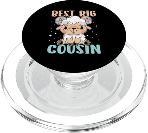 Bester großer Cousin PopSockets PopGrip für MagSafe von Cute Family Reunion And Announcement Designs