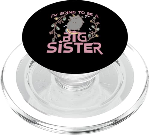 I'm Going To Be A Big Sister Einhorn-Katze PopSockets PopGrip für MagSafe I'm Going To Be A Big Sister Einhorn-Katze PopSockets PopGrip für MagSafe von Cute Family Reunion And Announcement Designs