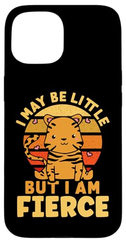 Ich mag klein sein, aber ich bin wild Hülle für iPhone 15 Ich mag klein sein, aber ich bin wild Hülle für iPhone 15 von Cute Family Reunion And Announcement Designs