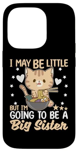 Ich mag klein sein, aber ich werde eine große Schwester sein Hülle für iPhone 14 Pro Ich mag klein sein, aber ich werde eine große Schwester sein Hülle für iPhone 14 Pro von Cute Family Reunion And Announcement Designs