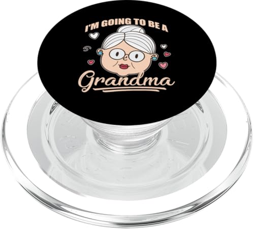 Ich werde Großmutter PopSockets PopGrip für MagSafe von Cute Family Reunion And Announcement Designs