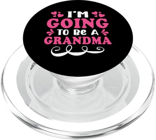 Ich werde Großmutter PopSockets PopGrip für MagSafe von Cute Family Reunion And Announcement Designs