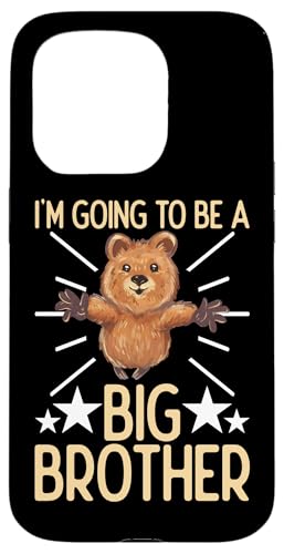 Ich werde ein großer Bruder Hülle für iPhone 15 Pro Ich werde ein großer Bruder Hülle für iPhone 15 Pro von Cute Family Reunion And Announcement Designs
