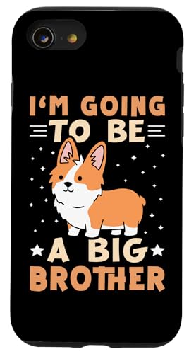 Ich werde ein großer Bruder Hülle für iPhone SE (2020) / 7 / 8 von Cute Family Reunion And Announcement Designs