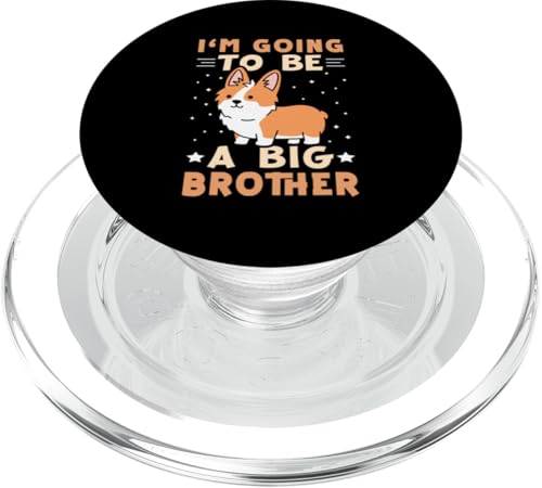 Ich werde ein großer Bruder PopSockets PopGrip für MagSafe Ich werde ein großer Bruder PopSockets PopGrip für MagSafe von Cute Family Reunion And Announcement Designs