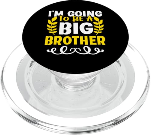 Ich werde ein großer Bruder PopSockets PopGrip für MagSafe von Cute Family Reunion And Announcement Designs