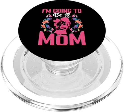 Ich werde eine Mutter PopSockets PopGrip für MagSafe Ich werde eine Mutter PopSockets PopGrip für MagSafe von Cute Family Reunion And Announcement Designs