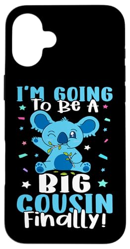 Ich werde endlich ein großer Cousin! Hülle für iPhone 16 Plus Ich werde endlich ein großer Cousin! Hülle für iPhone 16 Plus von Cute Family Reunion And Announcement Designs