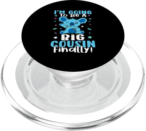 Ich werde endlich ein großer Cousin! PopSockets PopGrip für MagSafe von Cute Family Reunion And Announcement Designs