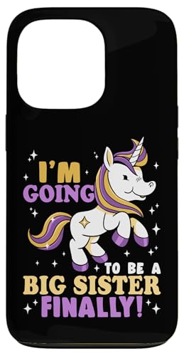 Ich werde endlich eine große Schwester sein! Hülle für iPhone 13 Pro von Cute Family Reunion And Announcement Designs
