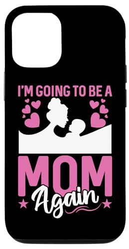Ich werde wieder Mutter Hülle für iPhone 12/12 Pro Ich werde wieder Mutter Hülle für iPhone 12/12 Pro von Cute Family Reunion And Announcement Designs
