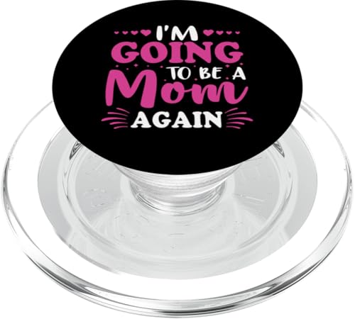 Ich werde wieder Mutter PopSockets PopGrip für MagSafe von Cute Family Reunion And Announcement Designs
