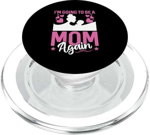 Ich werde wieder Mutter PopSockets PopGrip für MagSafe Ich werde wieder Mutter PopSockets PopGrip für MagSafe von Cute Family Reunion And Announcement Designs
