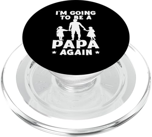 Ich werde wieder Papa PopSockets PopGrip für MagSafe von Cute Family Reunion And Announcement Designs