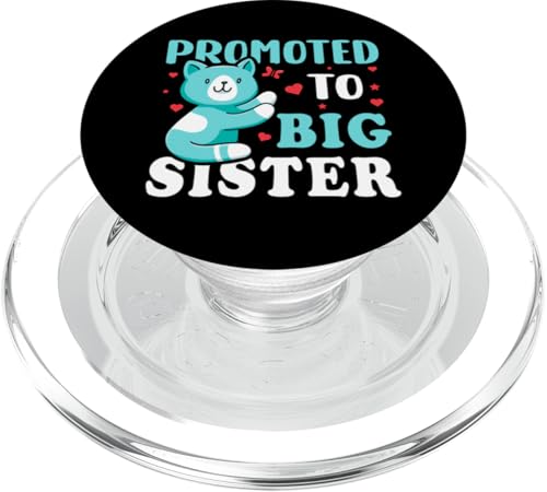 Zur Großen Schwester befördert PopSockets PopGrip für MagSafe von Cute Family Reunion And Announcement Designs