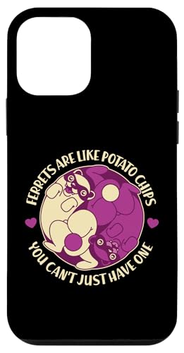 Frettchen sind wie Kartoffelchips, Sie können nicht nur einen haben Hülle für iPhone 12 mini Frettchen sind wie Kartoffelchips, Sie können nicht nur einen haben Hülle für iPhone 12 mini von Cute Ferret Animal Designs For Kids