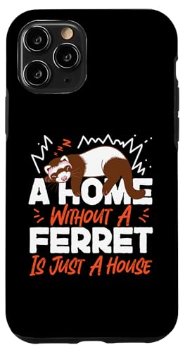Frettchen: Ein Zuhause ohne Frettchen ist nur ein Haus Hülle für iPhone 11 Pro Frettchen: Ein Zuhause ohne Frettchen ist nur ein Haus Hülle für iPhone 11 Pro von Cute Ferret Animal Designs For Kids