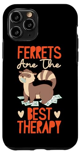 Frettchen: Frettchen sind die beste Therapie Hülle für iPhone 11 Pro Frettchen: Frettchen sind die beste Therapie Hülle für iPhone 11 Pro von Cute Ferret Animal Designs For Kids