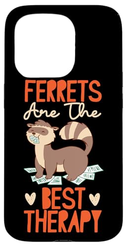 Frettchen: Frettchen sind die beste Therapie Hülle für iPhone 15 Pro Frettchen: Frettchen sind die beste Therapie Hülle für iPhone 15 Pro von Cute Ferret Animal Designs For Kids