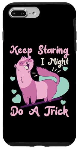 Frettchen: Keep Staring, I Might Do A Trick Hülle für iPhone 7 Plus/8 Plus Frettchen: Keep Staring, I Might Do A Trick Hülle für iPhone 7 Plus/8 Plus von Cute Ferret Animal Designs For Kids