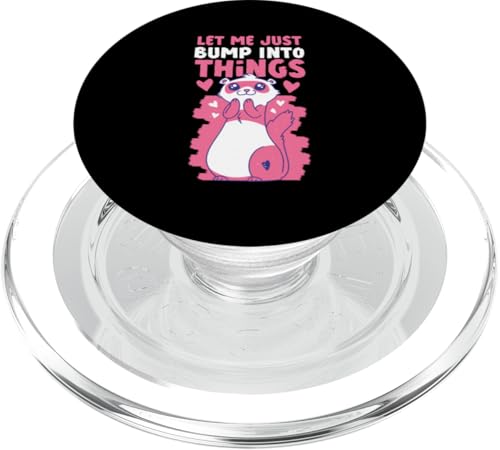 Frettchen: Let Me Just Bump Into Things PopSockets PopGrip für MagSafe Frettchen: Let Me Just Bump Into Things PopSockets PopGrip für MagSafe von Cute Ferret Animal Designs For Kids