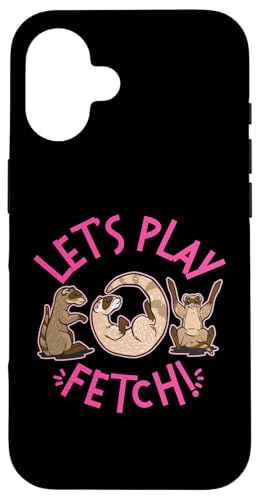 Frettchen: Let's Play Fetch! Hülle für iPhone 16 Frettchen: Let's Play Fetch! Hülle für iPhone 16 von Cute Ferret Animal Designs For Kids