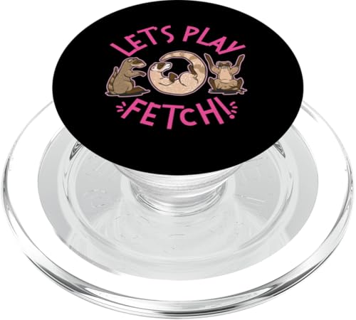 Frettchen: Let's Play Fetch! PopSockets PopGrip für MagSafe Frettchen: Let's Play Fetch! PopSockets PopGrip für MagSafe von Cute Ferret Animal Designs For Kids