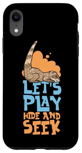 Frettchen: Let's Play Hide And Seek Hülle für iPhone XR Frettchen: Let's Play Hide And Seek Hülle für iPhone XR von Cute Ferret Animal Designs For Kids