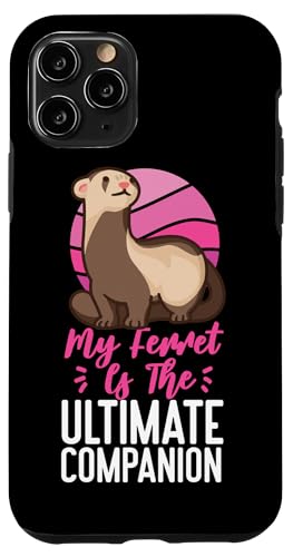 Frettchen: Mein Frettchen ist der ultimative Begleiter Hülle für iPhone 11 Pro Frettchen: Mein Frettchen ist der ultimative Begleiter Hülle für iPhone 11 Pro von Cute Ferret Animal Designs For Kids