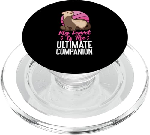 Frettchen: Mein Frettchen ist der ultimative Begleiter PopSockets PopGrip für MagSafe Frettchen: Mein Frettchen ist der ultimative Begleiter PopSockets PopGrip für MagSafe von Cute Ferret Animal Designs For Kids