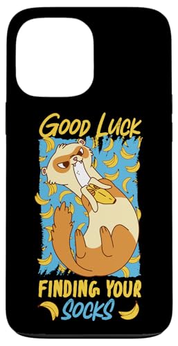 Frettchen: Viel Glück finden Sie Ihre Socken Hülle für iPhone 13 Pro Max Frettchen: Viel Glück finden Sie Ihre Socken Hülle für iPhone 13 Pro Max von Cute Ferret Animal Designs For Kids