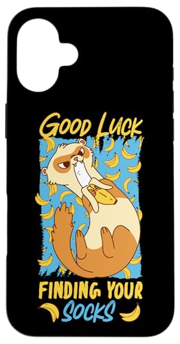 Frettchen: Viel Glück finden Sie Ihre Socken Hülle für iPhone 16 Plus Frettchen: Viel Glück finden Sie Ihre Socken Hülle für iPhone 16 Plus von Cute Ferret Animal Designs For Kids