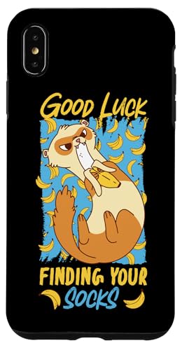 Frettchen: Viel Glück finden Sie Ihre Socken Hülle für iPhone XS Max Frettchen: Viel Glück finden Sie Ihre Socken Hülle für iPhone XS Max von Cute Ferret Animal Designs For Kids