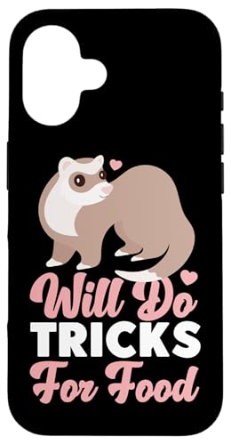 Frettchen: Wird Tricks für Lebensmittel machen Hülle für iPhone 16 Frettchen: Wird Tricks für Lebensmittel machen Hülle für iPhone 16 von Cute Ferret Animal Designs For Kids