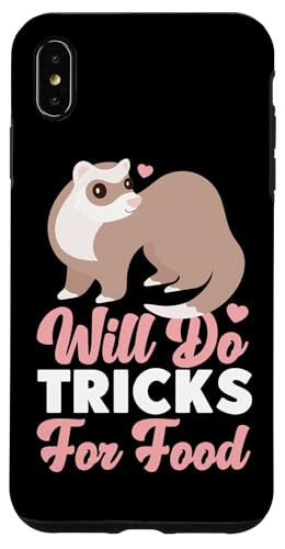 Frettchen: Wird Tricks für Lebensmittel machen Hülle für iPhone XS Max Frettchen: Wird Tricks für Lebensmittel machen Hülle für iPhone XS Max von Cute Ferret Animal Designs For Kids