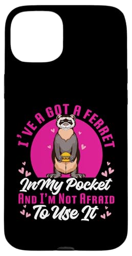 I've Got A Ferret In My Pocket And I'm Not Angid To Use It Hülle für iPhone 15 Plus I've Got A Ferret In My Pocket And I'm Not Angid To Use It Hülle für iPhone 15 Plus von Cute Ferret Animal Designs For Kids